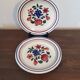 Lot of 3 vintage K & G Lunéville plates
