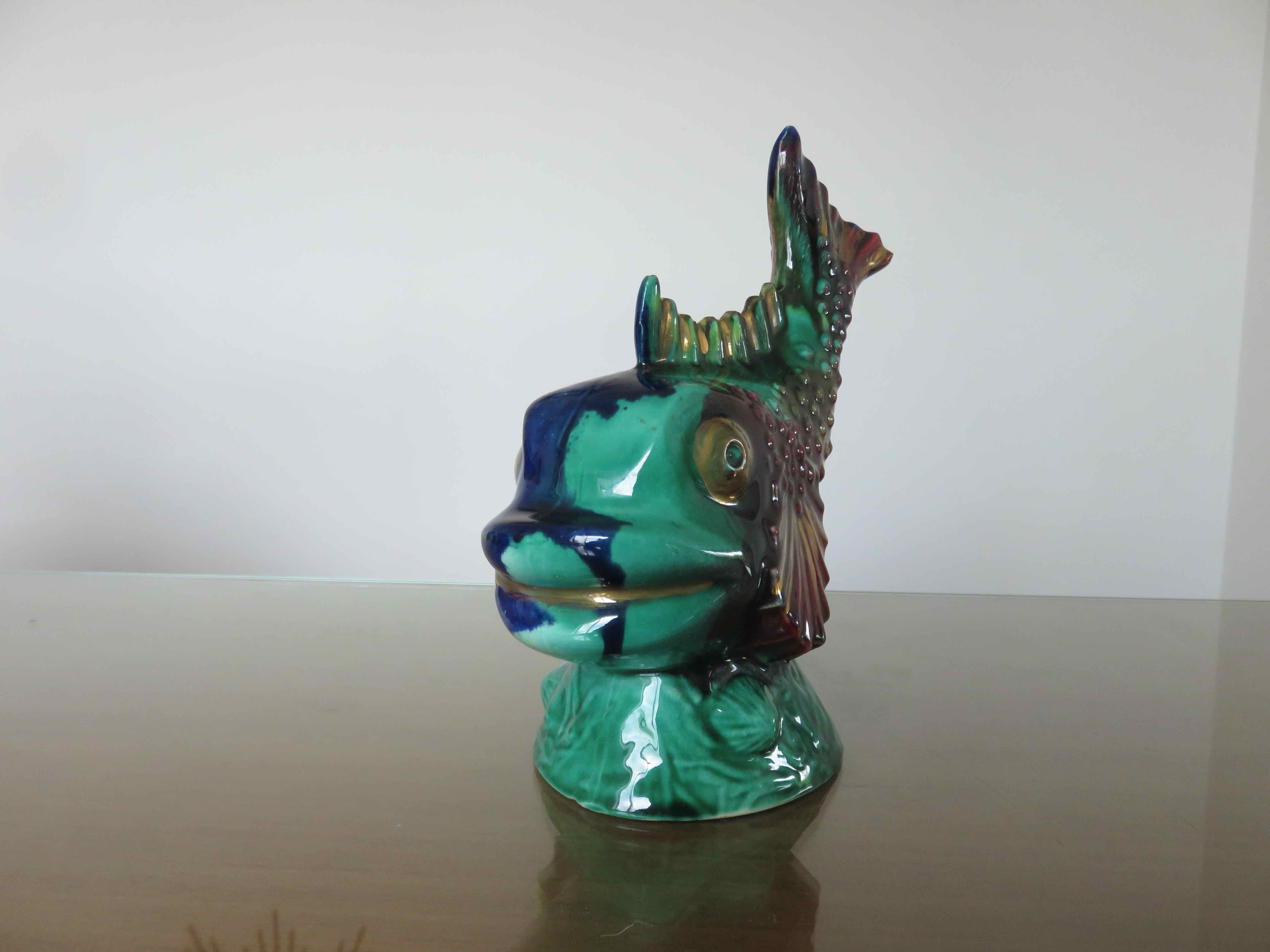 Lamp " fish " Vallauris 60s