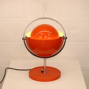 Rare vintage Moonlight space age table lamp by Buch & Jørgensen for Quality