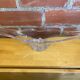 Vintage design crystal coupe centrepiece from vannes