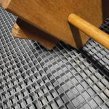 Oak coffee table by Guillerme and Chambron