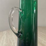Vintage glass paste pitcher