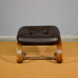 Relax armchair with footrest 1970