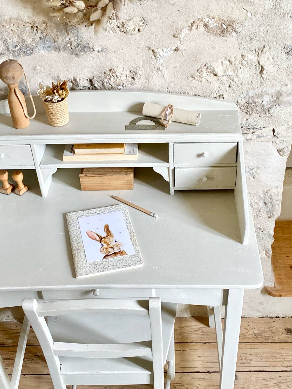 Children's desk and chair