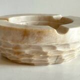Brutalist marble ashtray