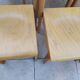6 vintage stackable chairs from the 80s