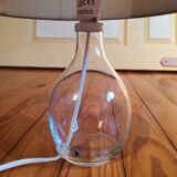 Lampe à poser pied en verre