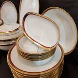 Limoges porcelain table service 44 pieces