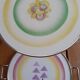Duo of vintage cake dishes