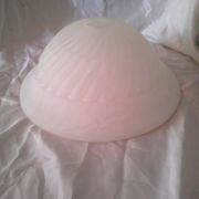 Frosted glass pendant lampshade