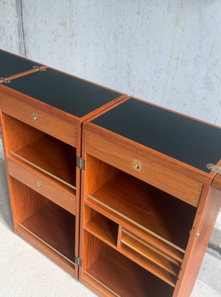 Captain's bar by Reno Wahl Iversen for Dyrlund, Denmark 60's