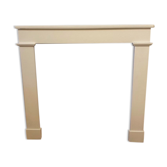 Wooden fireplace frame