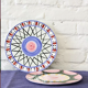 Set of 2 'grant & bell' dessert plates