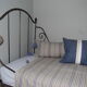 Louis XVI wrought iron bed