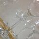 Set of six vintage stemmed glasses from the 60s-70s