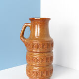Brown Germany vase with handle