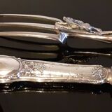 Carving service / Silver sheaths with Minerva punches