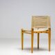 Occasional chair in ash and canvas Zanotta - Italian Mid-Century Modern, Functional Vintage