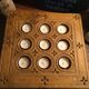 Carved candle holder "Pierre de Jaisalmer"