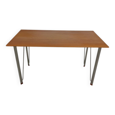Bureau en teck 3605 par Arne Jacobsen pour Fritz Hansen, années 1950