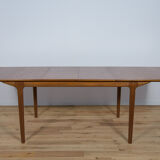 Table à manger extensible en teck de McIntosh, années 1960