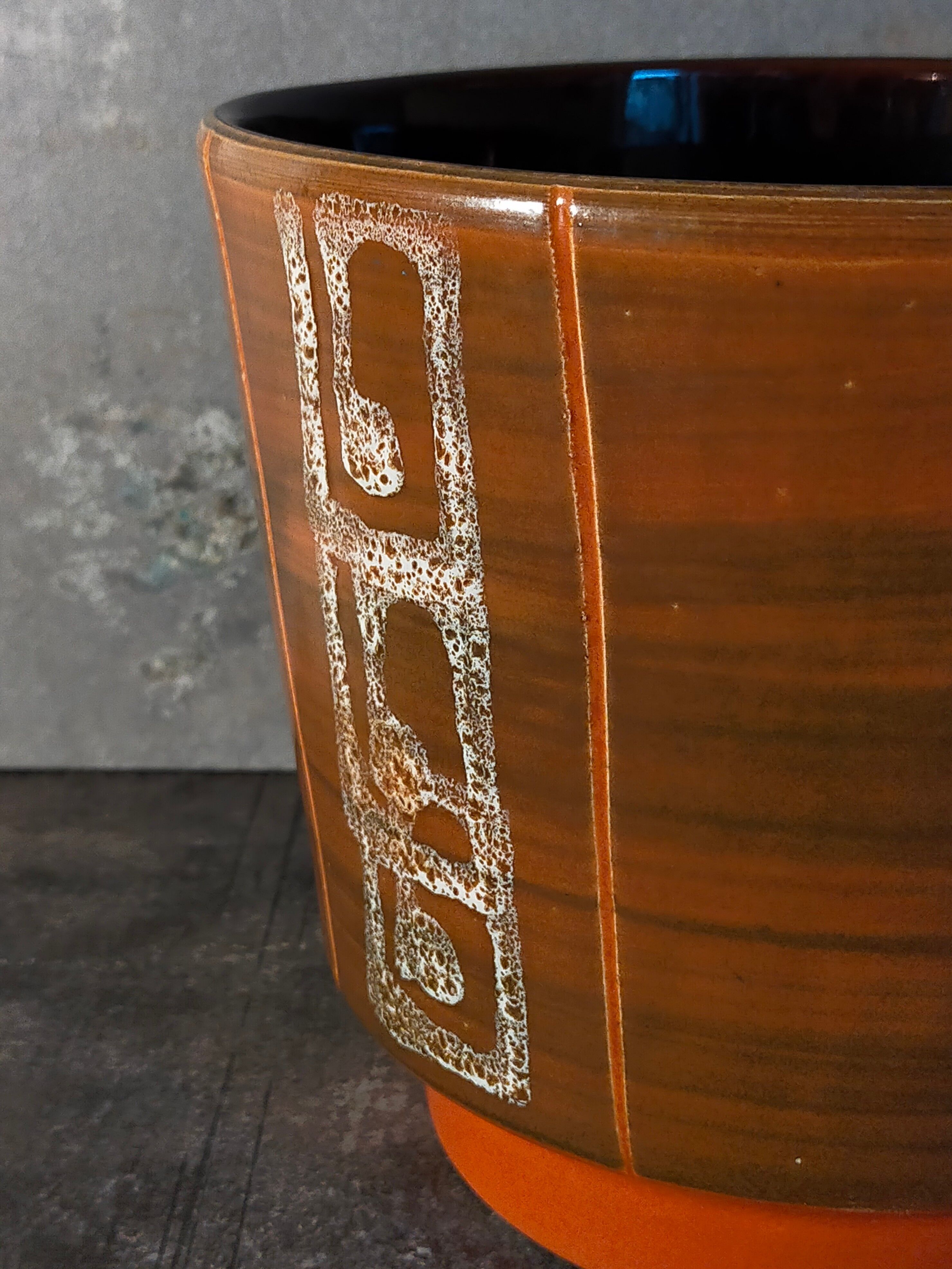 Ceramic pot cover 50s