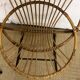 Fauteuils en rotin pieds métal