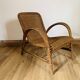 Fauteuil osier et rotin