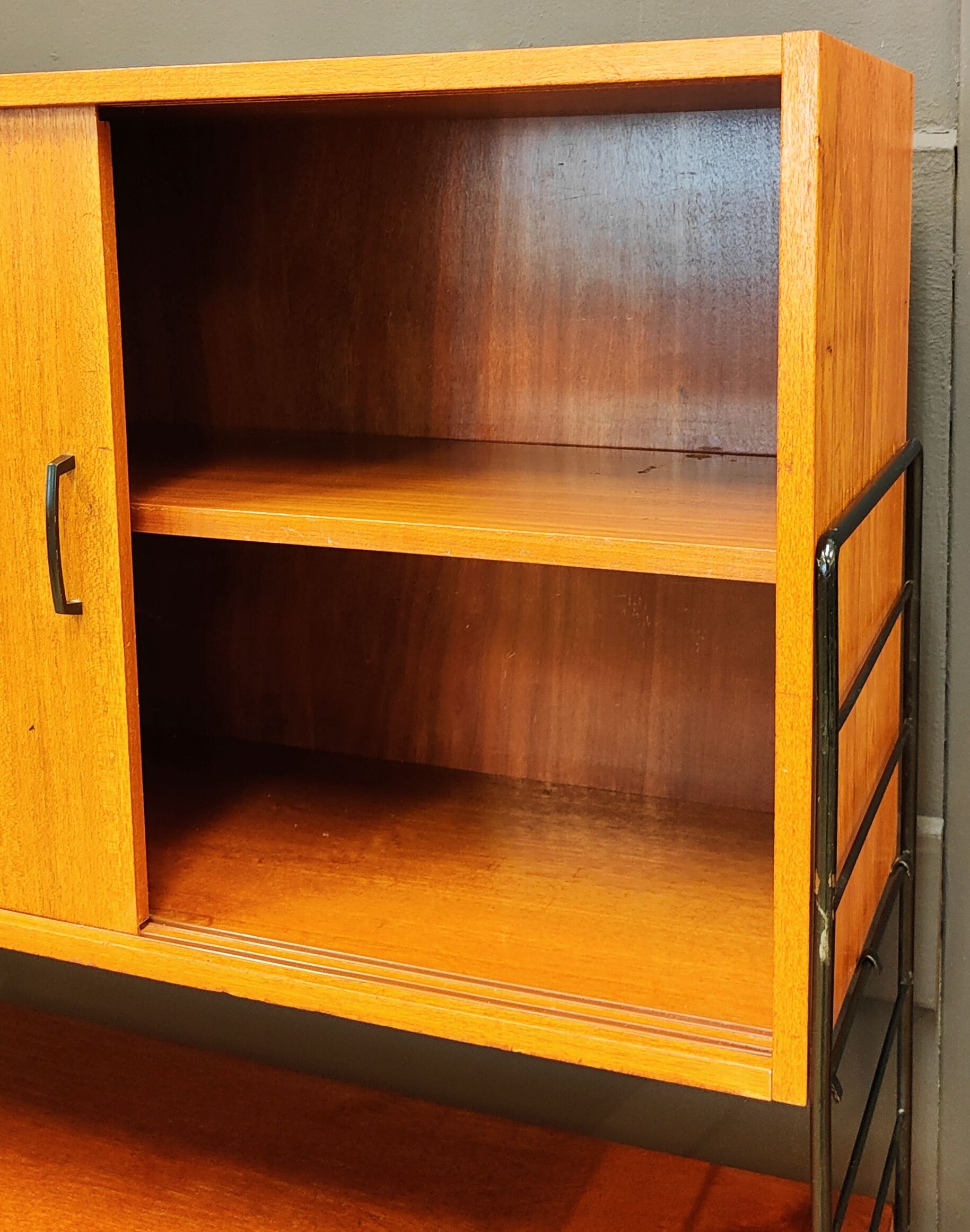 Mid Century wandsyteem | Vintage - boekenkast