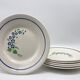 6 vintage plates stamped "niderviller"