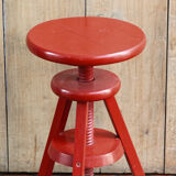 Wooden screw stool