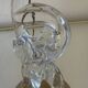 Small Schneider crystal lamp from the 50s