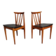 Paire de chaises scandinave