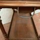 Louis XVI style serving table in carved walnut 20th century Console Tray