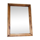 Large 19th century wall mirror in solid wood (available)