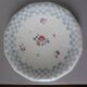 Vintage round-capped plate Digoin Sarreguemines model Bastia 231106