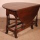 Gateleg Table in Oak from the 18th Century
