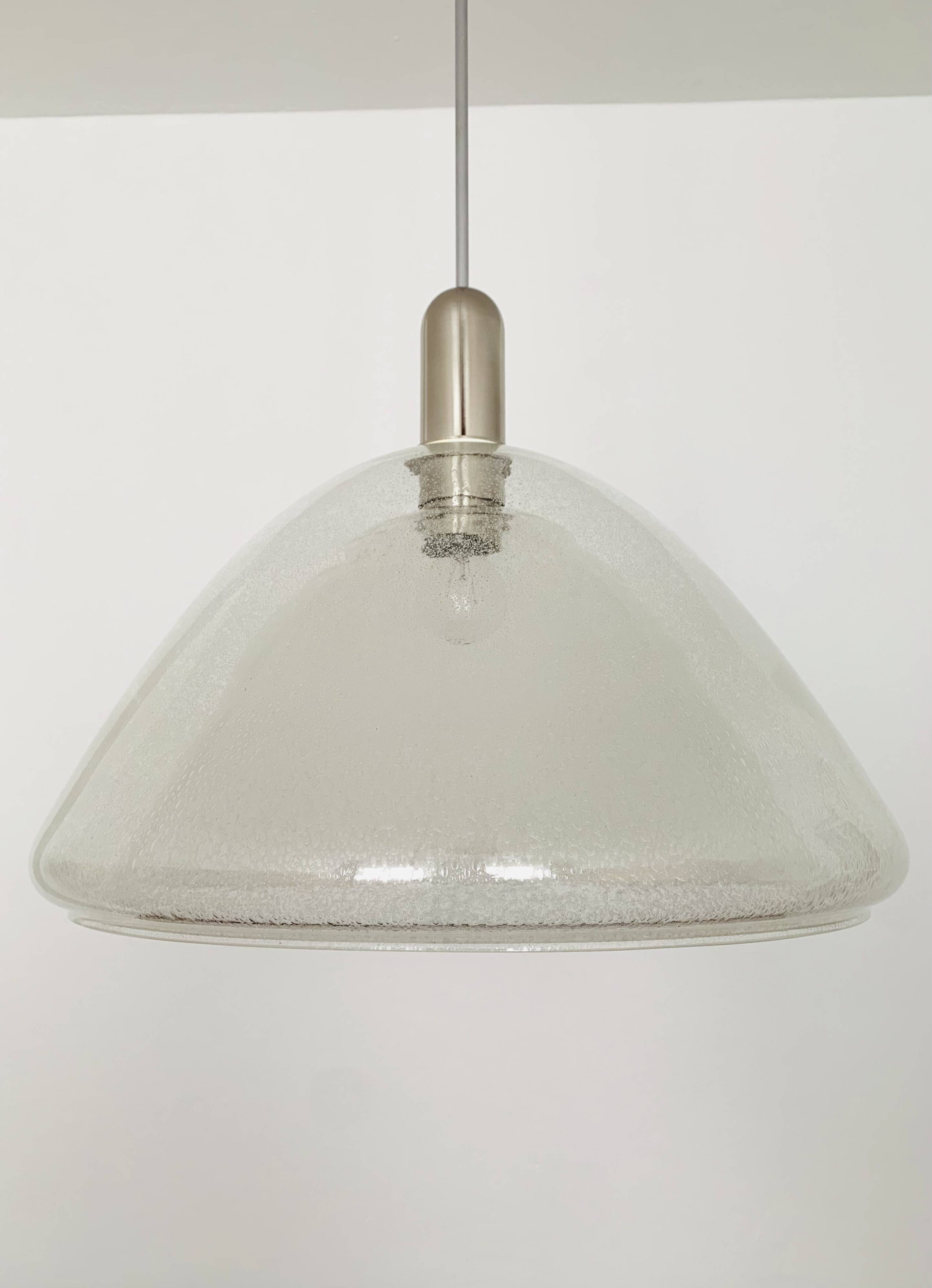 Peleguso glass lamp by Carlo Nason for Mazzega