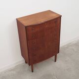 Teak chest of drawers, Danish design, 60s, made in Denmark