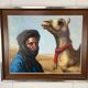 Orientalist painting, Tuareg signed Nestor Rufino
