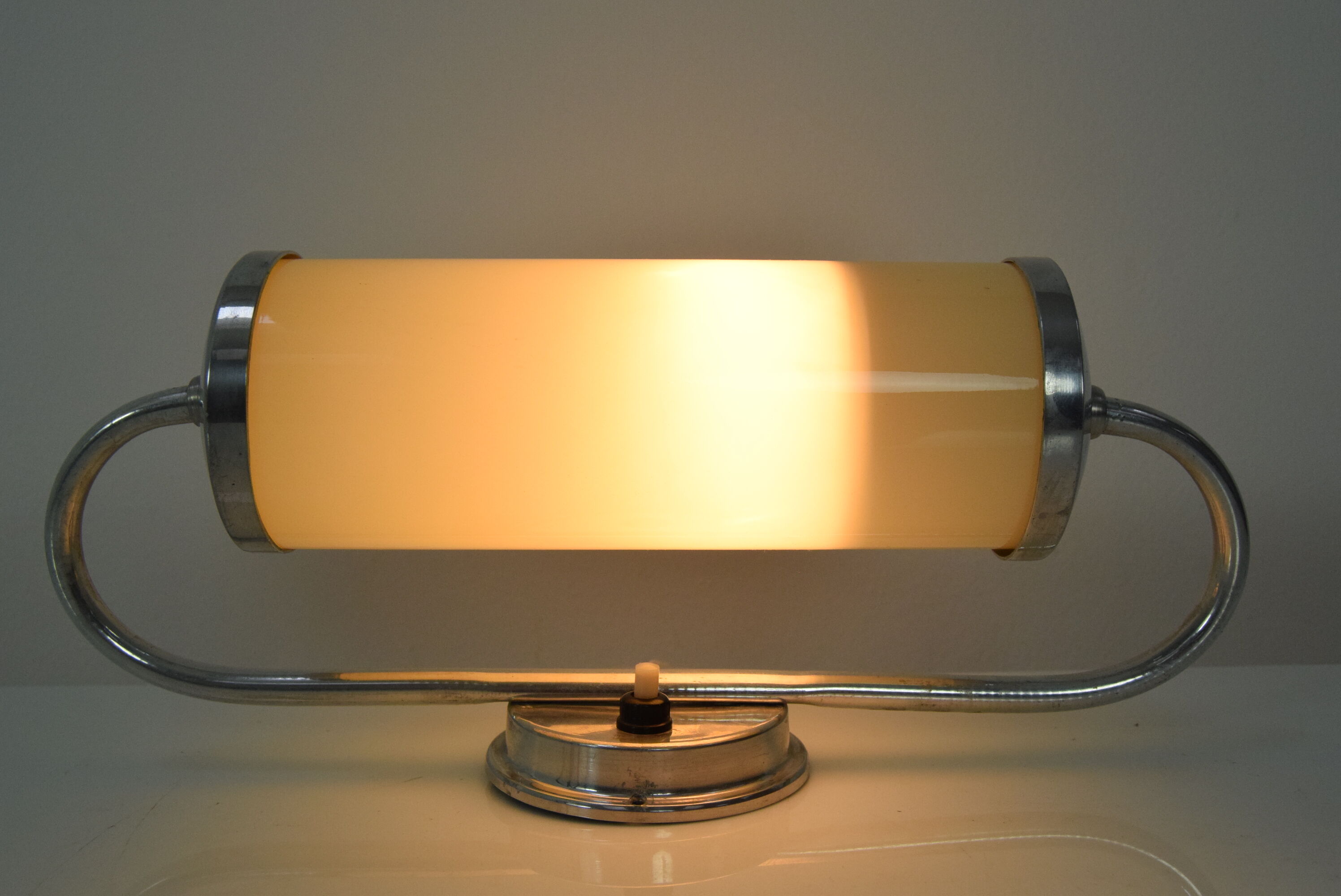 Art deco tubular wall lamp,1930's.
