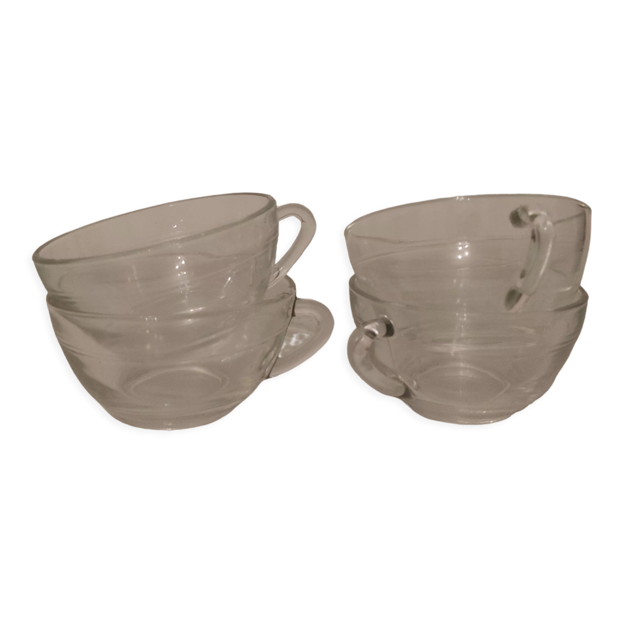 Duralex glass coffee cup 50s