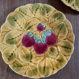 Pair of slip dessert plates