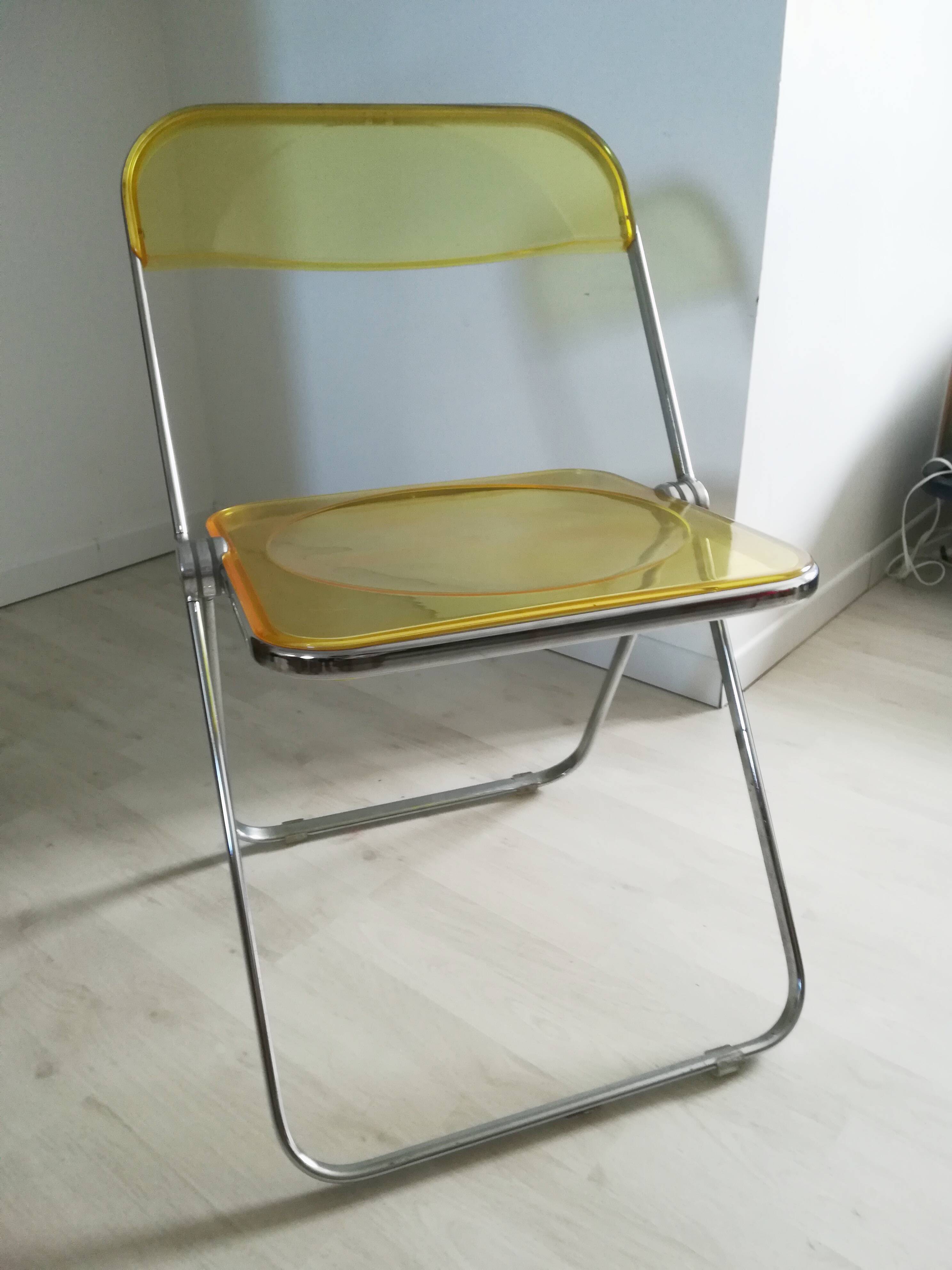 Plia Piretti chair for Castelli 70s