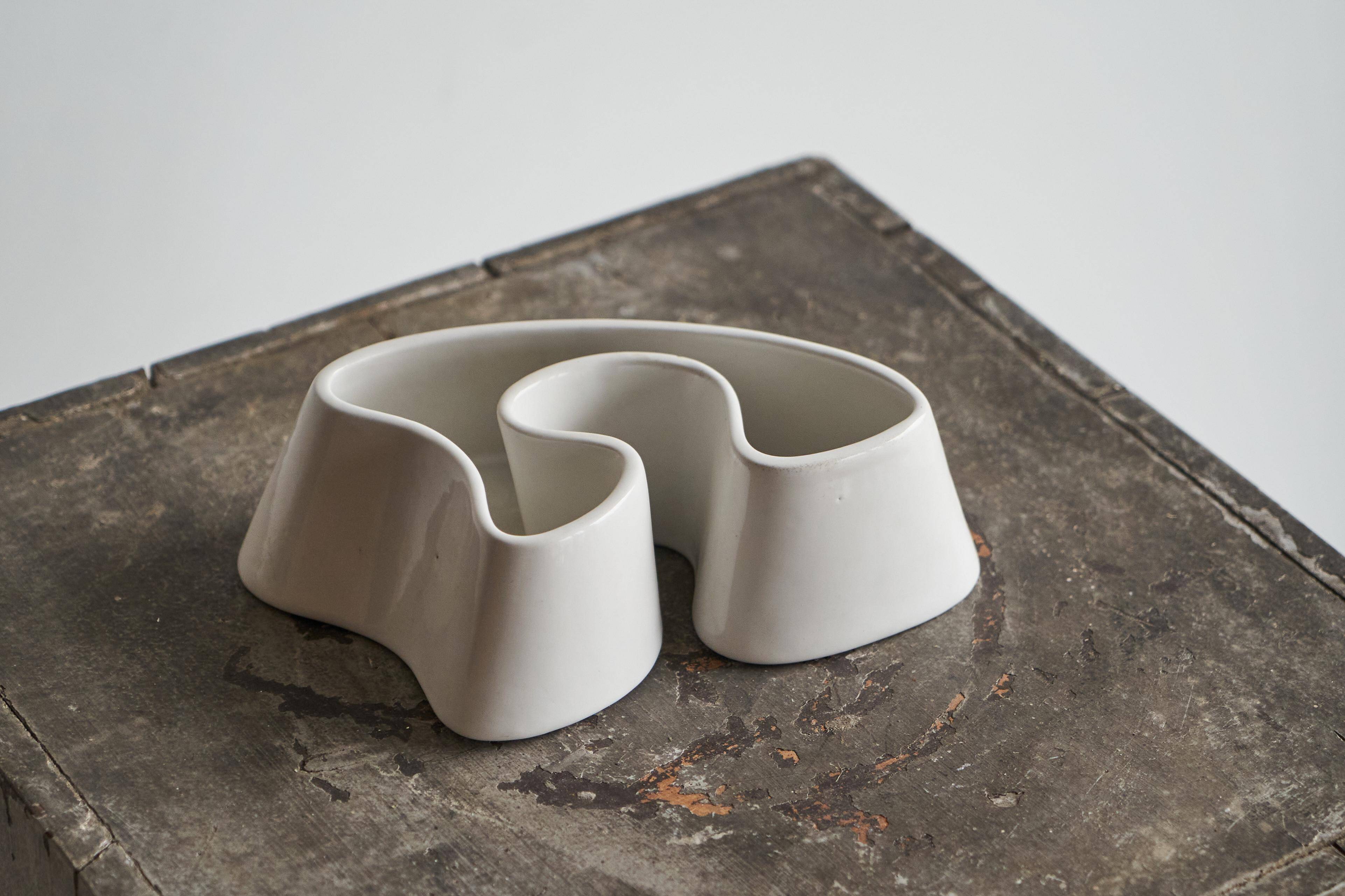 Angelo Mangiarotti ceramic object 'Tremiti Formalibera' Danese Milano 1964