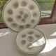 12 oyster plates Moulin des loups with dish