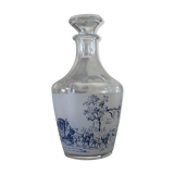 Carafe style toile de Jouy