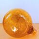 Riom bubble blown glass candle holder, 1960