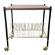 60s vinyl record trolley
