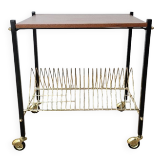 60s vinyl record trolley